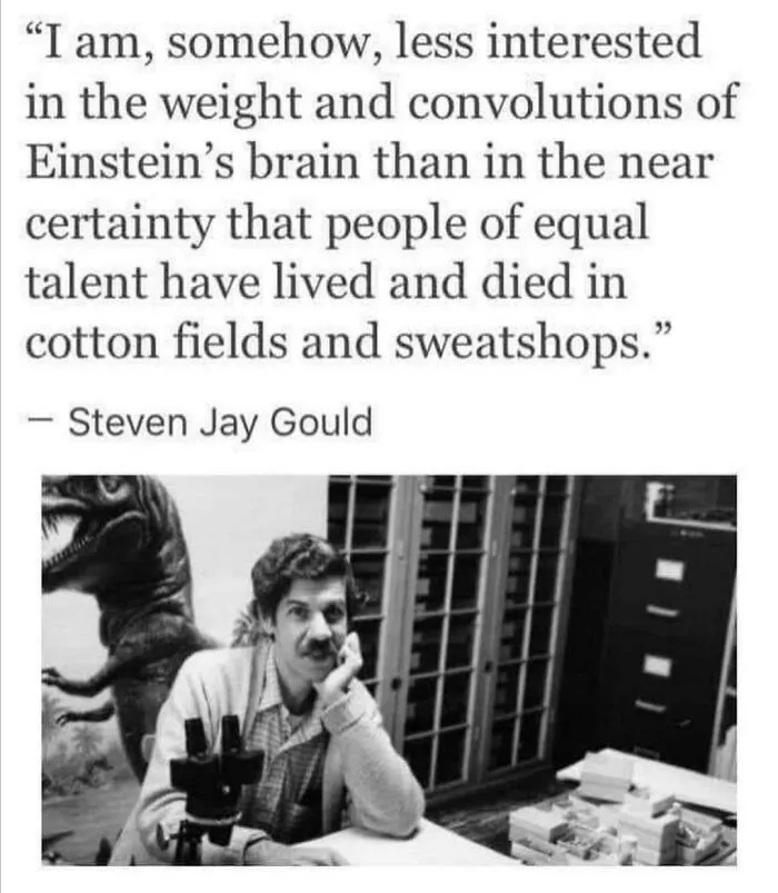 What About All The Einsteins That Didn't Make It?