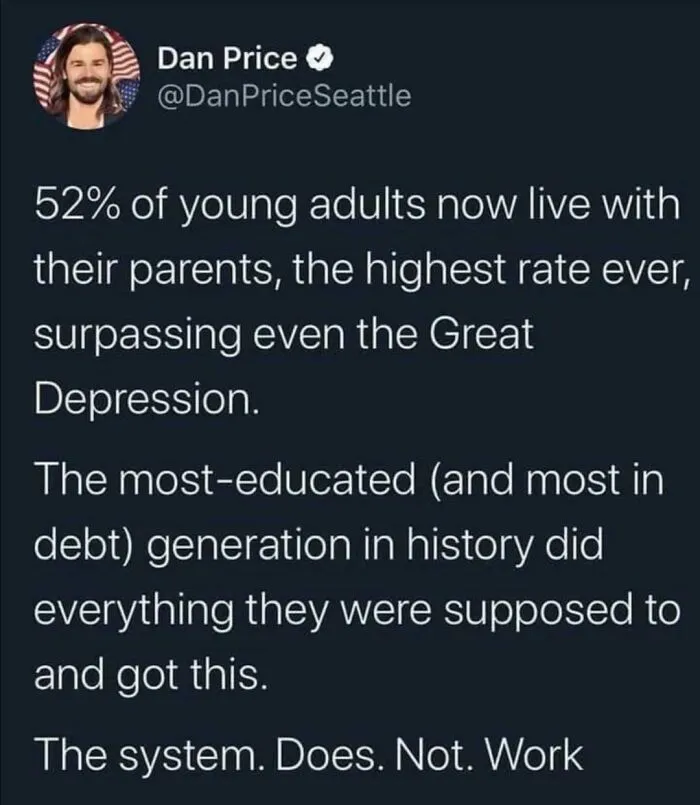 The System. Does. Not. Work