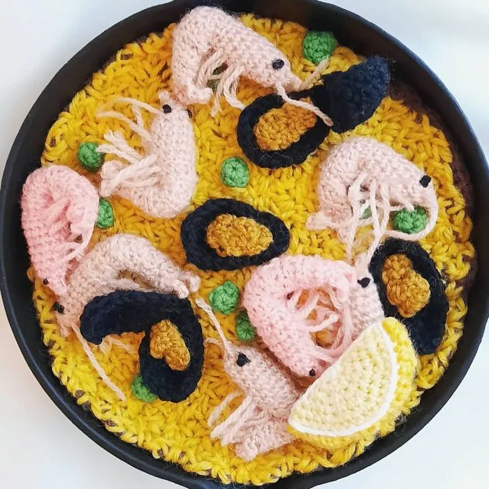 45 Drool-Inducing Crocheted Food Items Made By This Finnish Artist