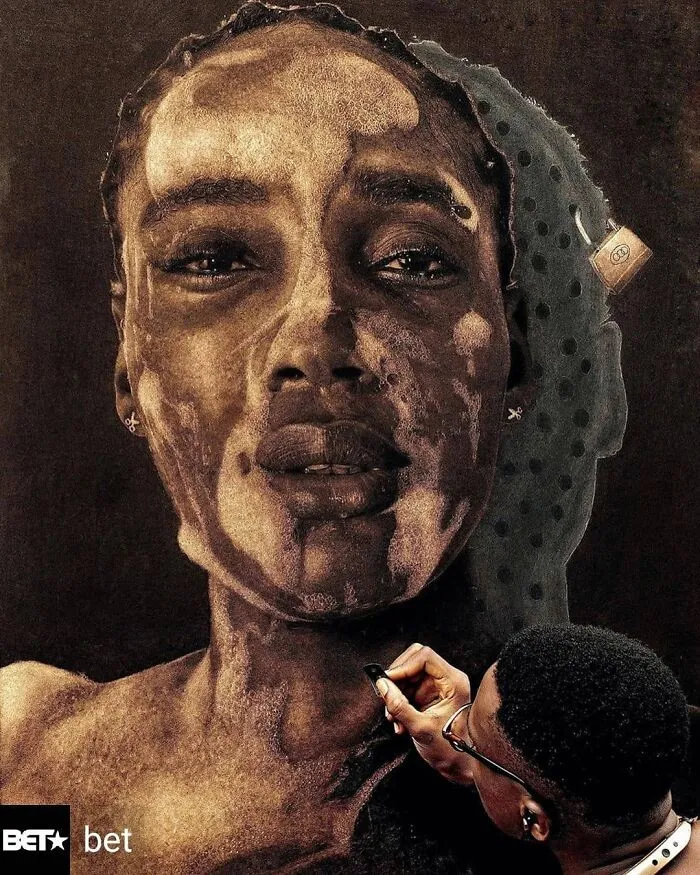 This Nigerian Artist Learned How To Paint With Fire And With Pyrography, He Creates Hyperrealistic Portraits (38 Pics)