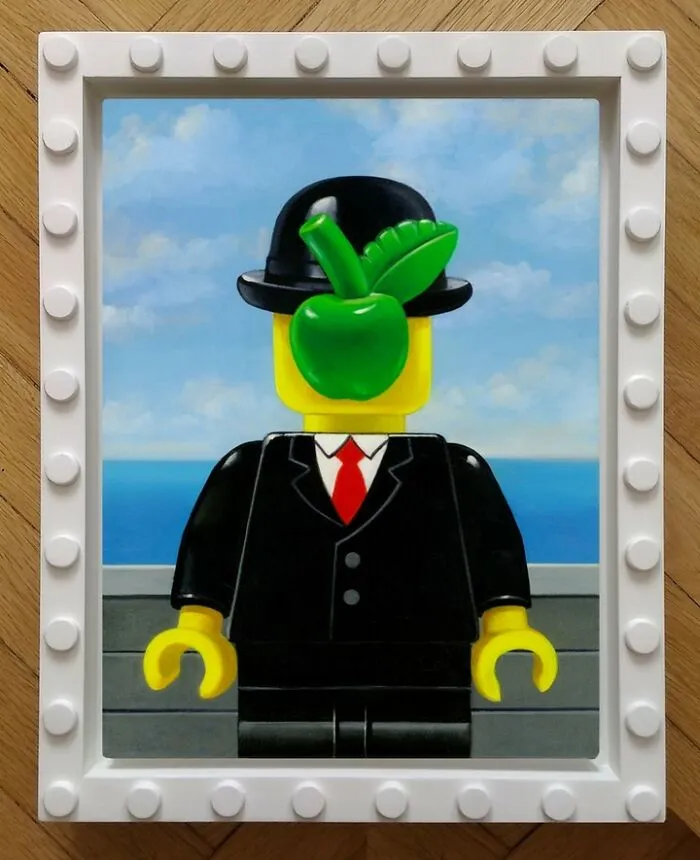 The Son Of Man By René Magritte