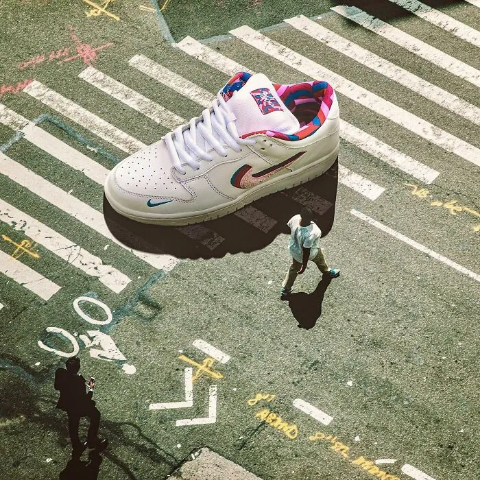 79 Surreal Images Of Sneakers Placed In Some Very Interesting Locations By Carlos Jiménez Varela