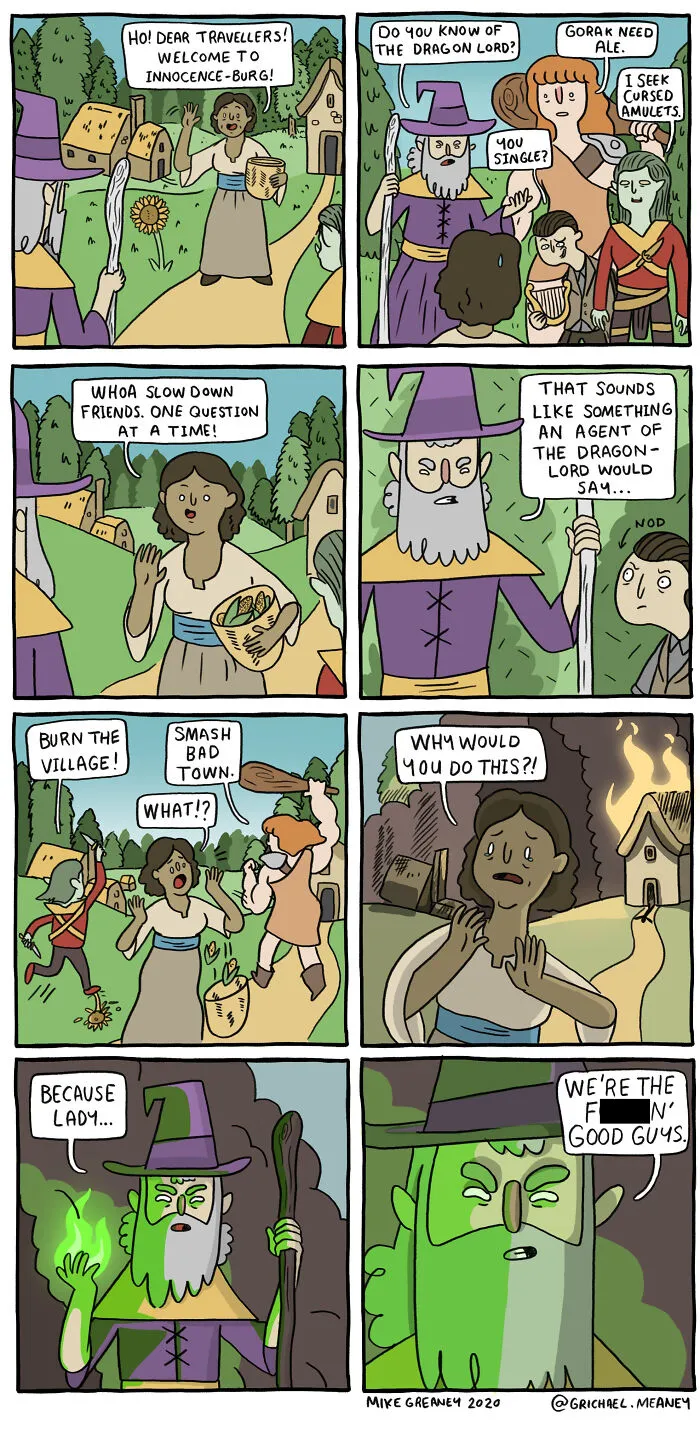 Absurd-Yet-Funny Situations: 30 New Comics By This Artist