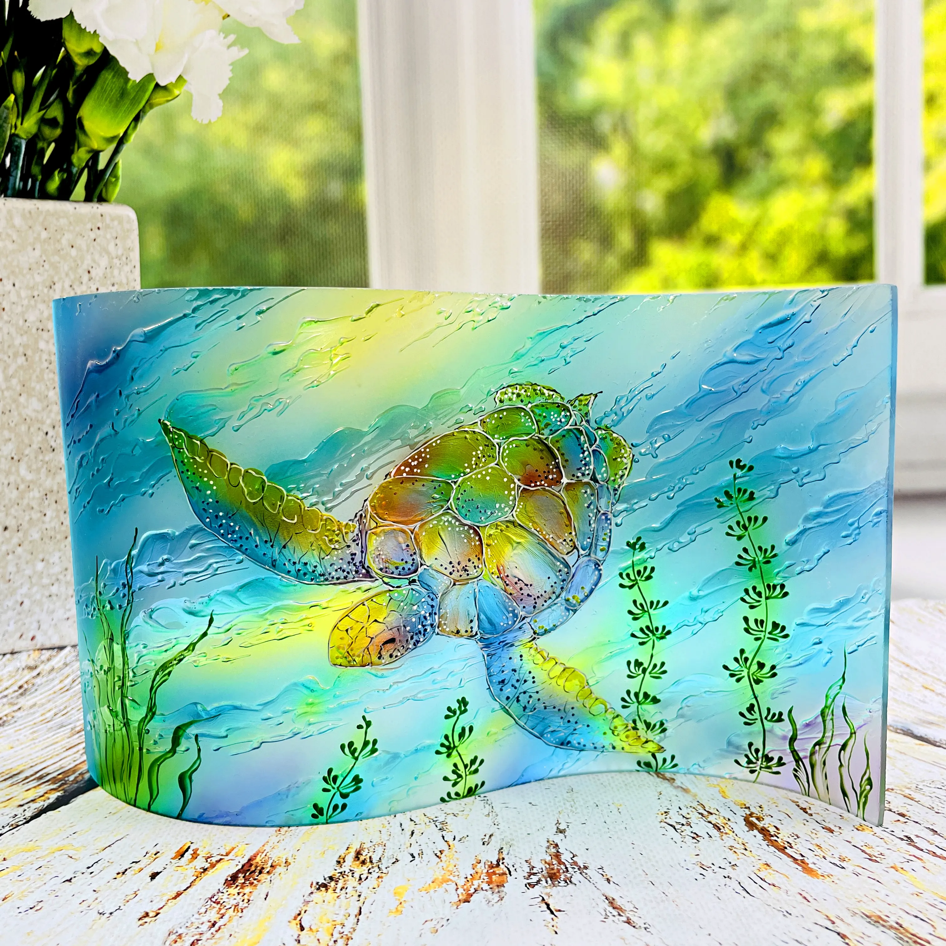 Glass Wave Turtle.