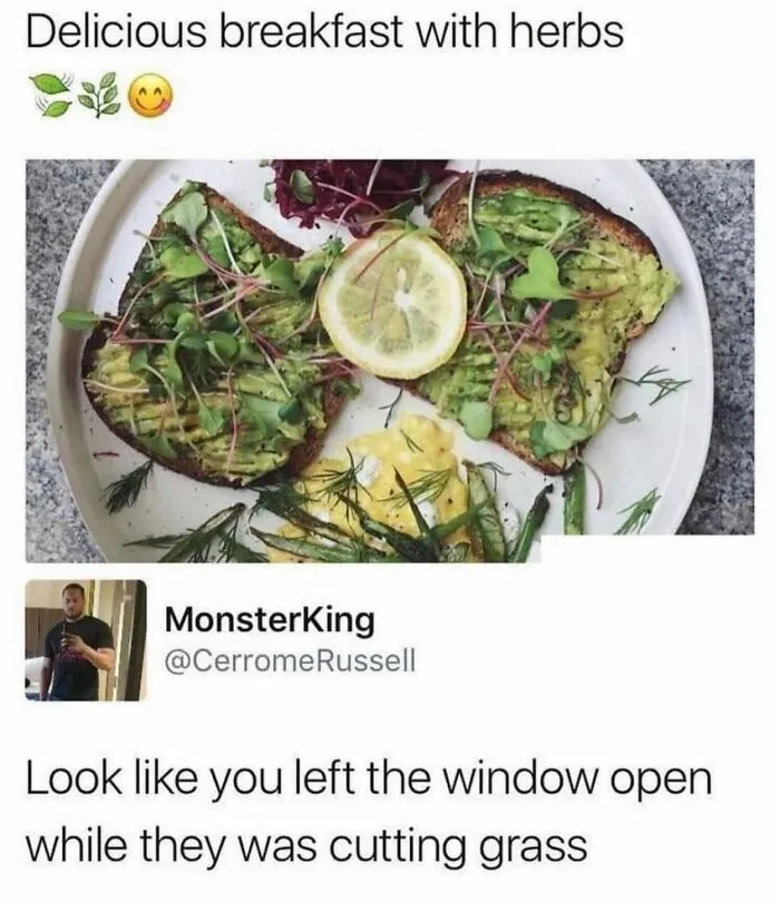 30 Bizarre Posts From The "Foods With Threatening Auras" Instagram Account