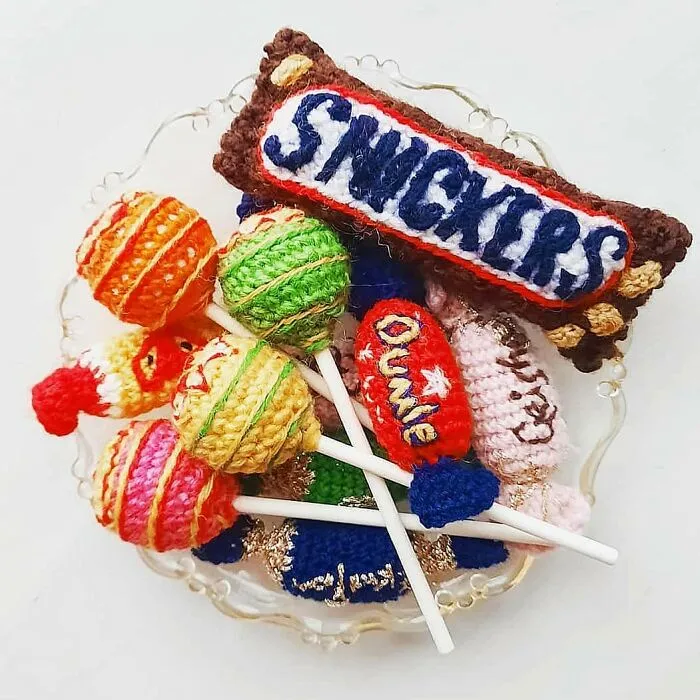45 Drool-Inducing Crocheted Food Items Made By This Finnish Artist