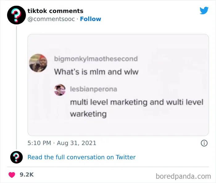 50 Weird, Funny, And Totally Unhinged TikTok Comments That Made Their Way To This Twitter Page