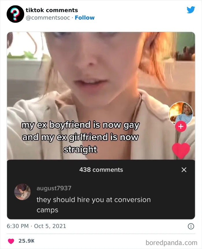 50 Weird, Funny, And Totally Unhinged TikTok Comments That Made Their Way To This Twitter Page
