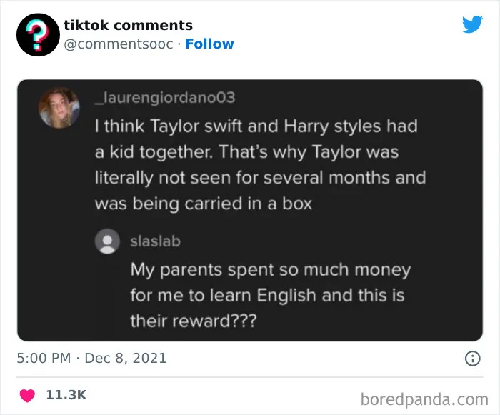 50 Weird, Funny, And Totally Unhinged TikTok Comments That Made Their Way To This Twitter Page