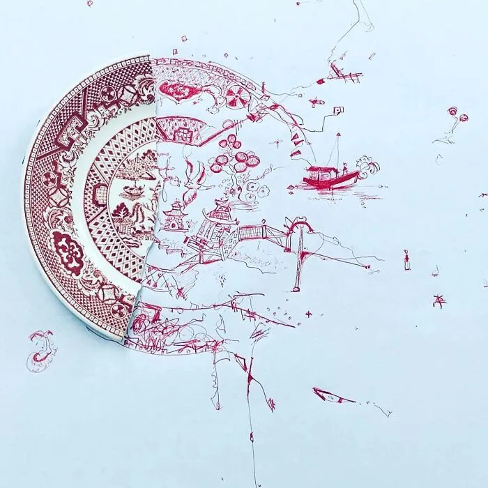 "Fragmented": This Artist Damaged Porcelain Into Beautiful Works Of Art (15 Pics)