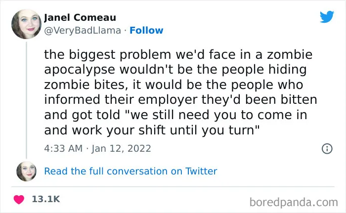 You'd Still Have To Come In For Work