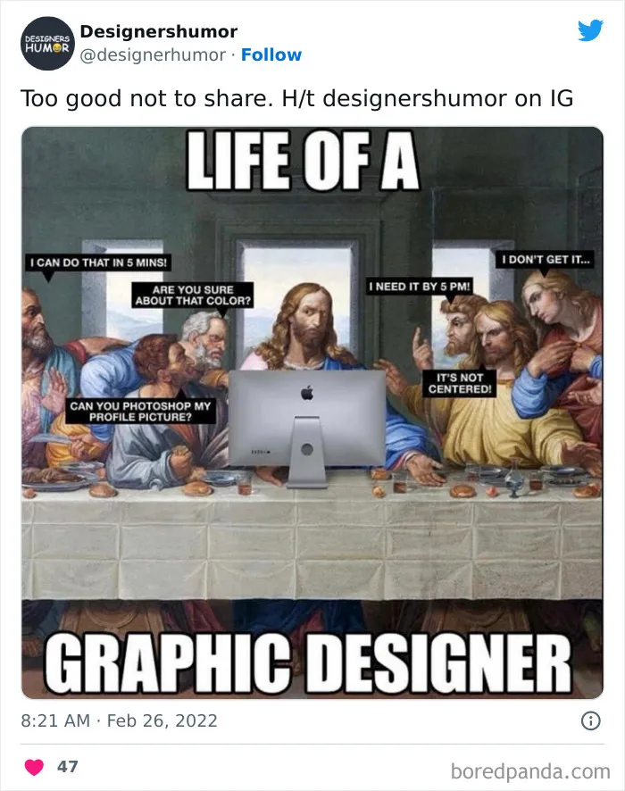 "Designers Humor" Is A Place Online Where Designers Go For A Good Laugh, Here Are 50 Of Their Best Pics