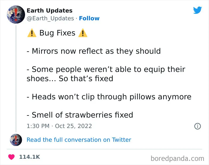 This Twitter Account Offers Hilarious Updates For Earth, Here Are 35 Of The Best Ones