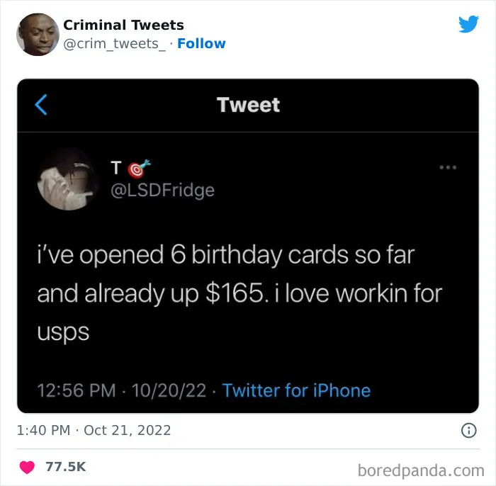 “Criminal Tweets”: 40 Posts By This Twitter Page That Shouldn’t Be As Hilarious As They Are