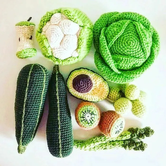 45 Drool-Inducing Crocheted Food Items Made By This Finnish Artist