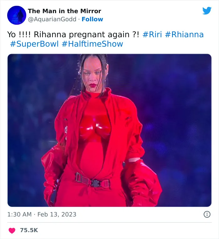 35 Finest Memes And Reactions To Rihanna’s Super Bowl 2023 Performance