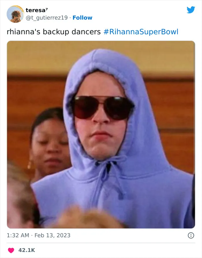 35 Finest Memes And Reactions To Rihanna’s Super Bowl 2023 Performance