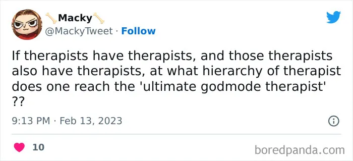 90 Funny Tweets About Therapy That Look At The Bright Side Of It