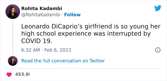 Leonardo DiCaprio Is Allegedly Dating A 19 Y.O. Model, And Netizens Are Roasting Him With Memes (35 Posts)