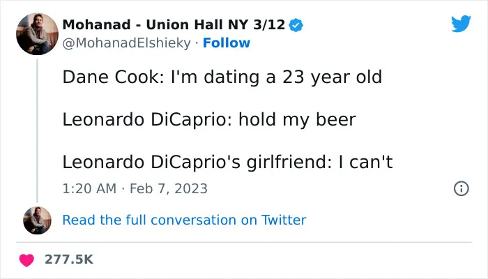 Leonardo DiCaprio Is Allegedly Dating A 19 Y.O. Model, And Netizens Are Roasting Him With Memes (35 Posts)