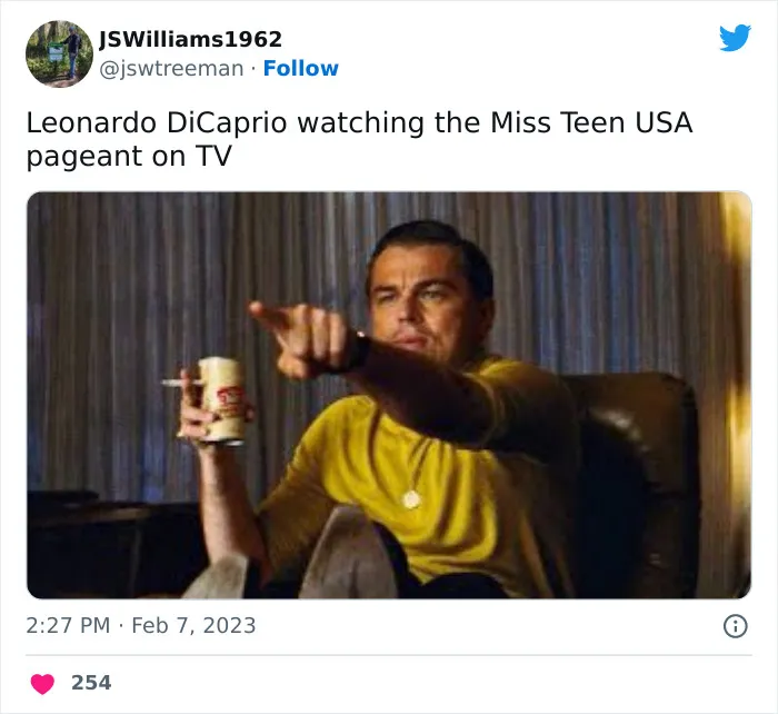 Leonardo DiCaprio Is Allegedly Dating A 19 Y.O. Model, And Netizens Are Roasting Him With Memes (35 Posts)