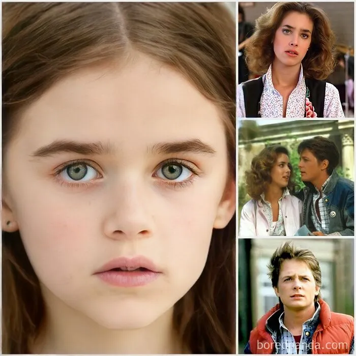 Jennifer And Marty Mcfly (Back To The Future)