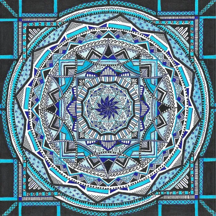 Blue Mandala