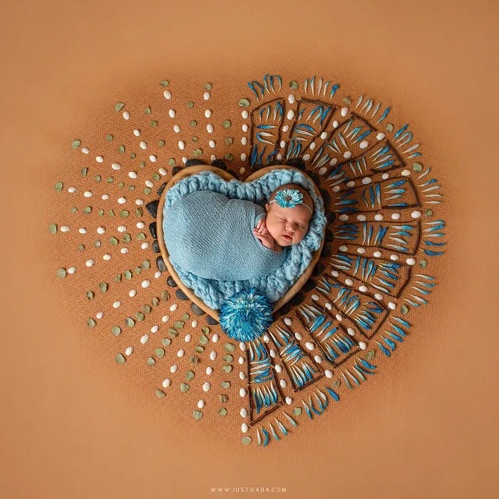 Each Of My Mandalas Is Designed For A Particular Baby, And Here Are My Latest 38 Photographs From The Series: “The Kids Of The Sun”