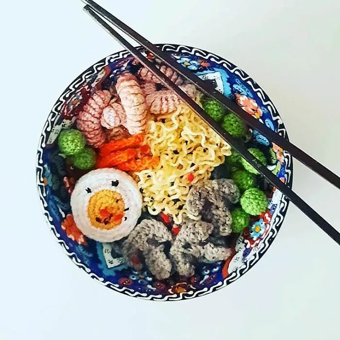 45 Drool-Inducing Crocheted Food Items Made By This Finnish Artist
