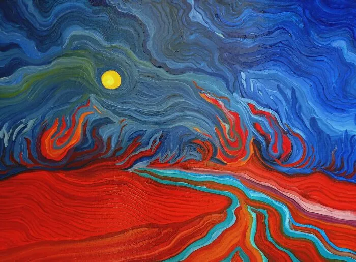 My 12 Paintings That Are Like A Dialogue With My Surroundings
