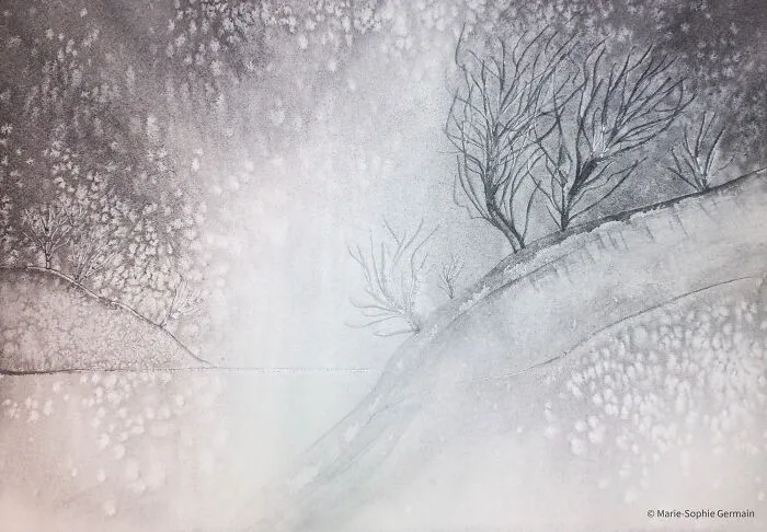 I Create Paintings With Charcoal And Salt And The Result Is Whimsical (18 Pics)