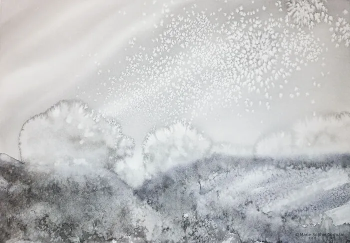 I Create Paintings With Charcoal And Salt And The Result Is Whimsical (18 Pics)