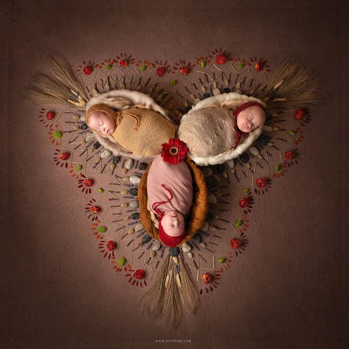 Each Of My Mandalas Is Designed For A Particular Baby, And Here Are My Latest 38 Photographs From The Series: “The Kids Of The Sun”
