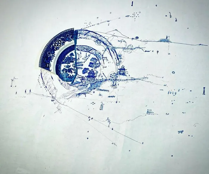 "Fragmented": This Artist Damaged Porcelain Into Beautiful Works Of Art (15 Pics)