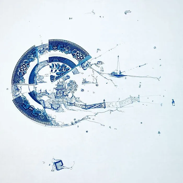 "Fragmented": This Artist Damaged Porcelain Into Beautiful Works Of Art (15 Pics)