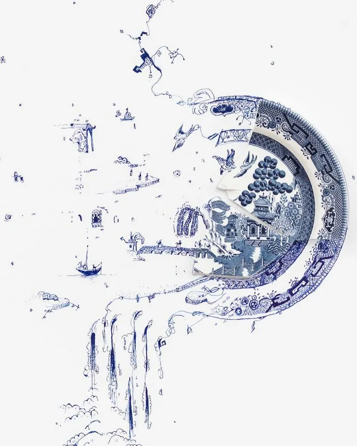 "Fragmented": This Artist Damaged Porcelain Into Beautiful Works Of Art (15 Pics)