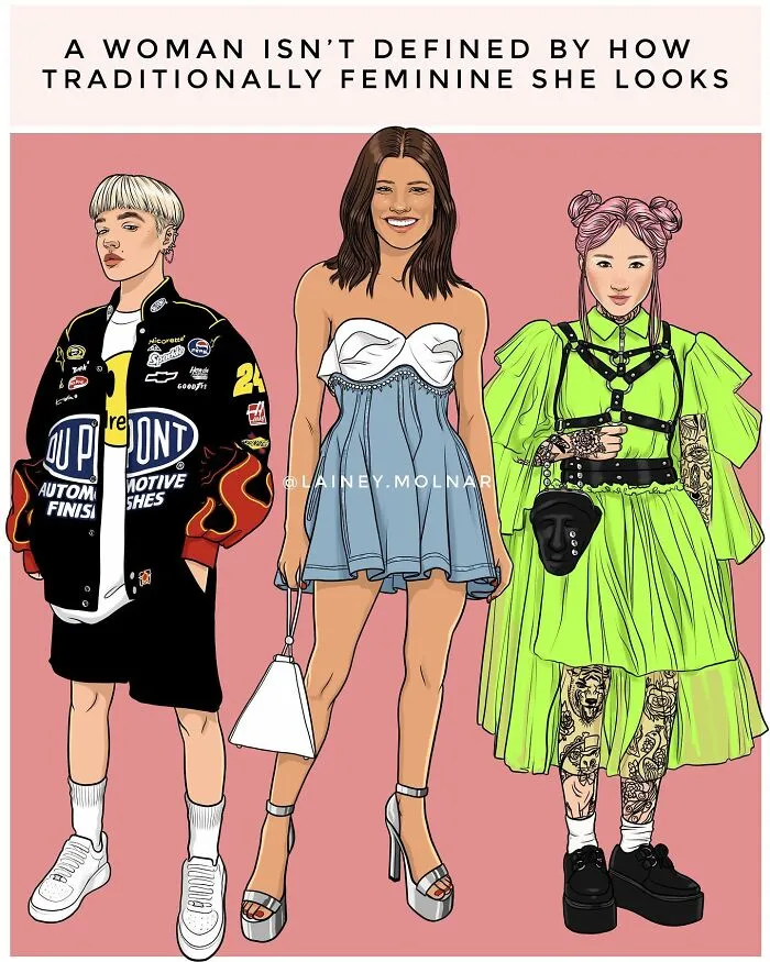 Artist Makes Comics About Social Stereotypes For Women (23 New Pics)