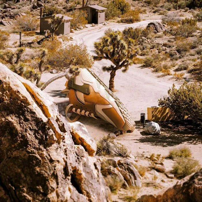 79 Surreal Images Of Sneakers Placed In Some Very Interesting Locations By Carlos Jiménez Varela
