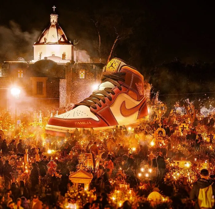 79 Surreal Images Of Sneakers Placed In Some Very Interesting Locations By Carlos Jiménez Varela