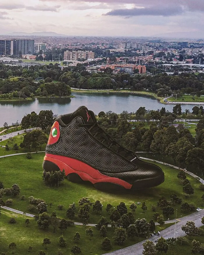 79 Surreal Images Of Sneakers Placed In Some Very Interesting Locations By Carlos Jiménez Varela