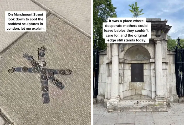 One Of The Saddest Sculptures In London Are Tokens Mothers Left With Babies Upon Giving Them Up To The Foundling Hospital