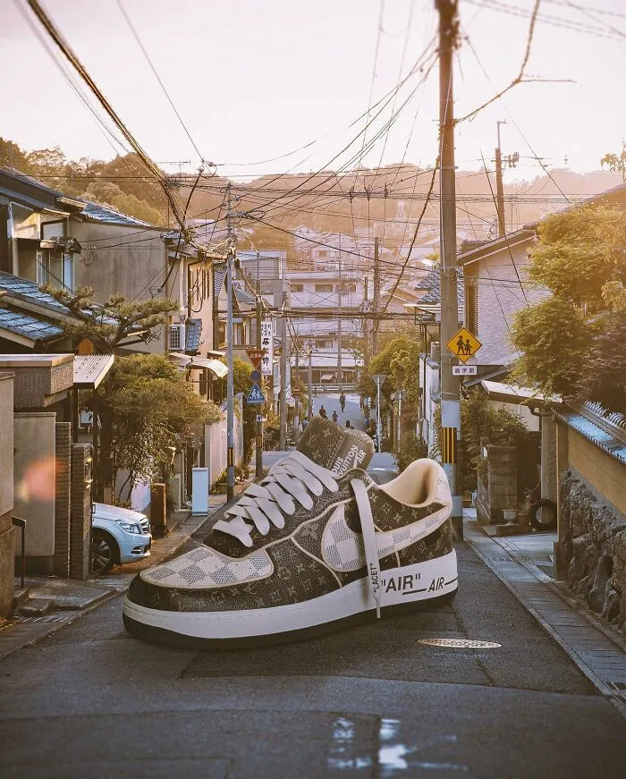 79 Surreal Images Of Sneakers Placed In Some Very Interesting Locations By Carlos Jiménez Varela