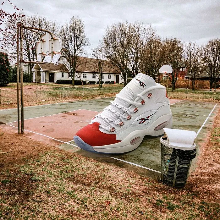 79 Surreal Images Of Sneakers Placed In Some Very Interesting Locations By Carlos Jiménez Varela