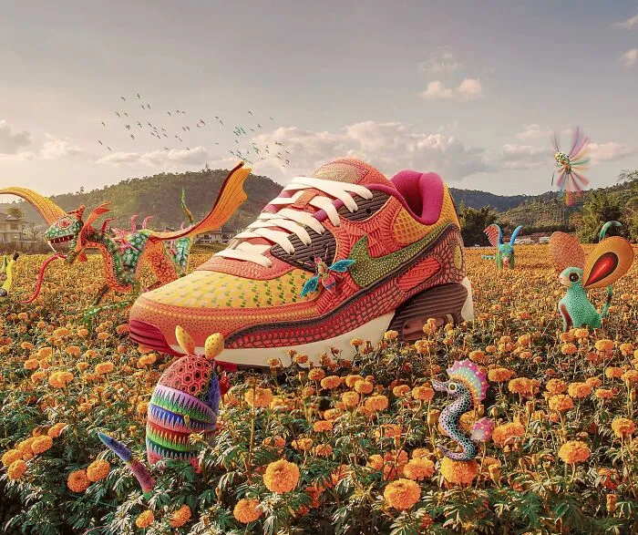 79 Surreal Images Of Sneakers Placed In Some Very Interesting Locations By Carlos Jiménez Varela