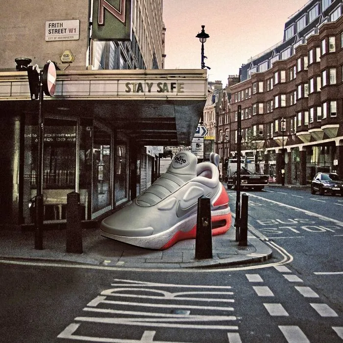 79 Surreal Images Of Sneakers Placed In Some Very Interesting Locations By Carlos Jiménez Varela