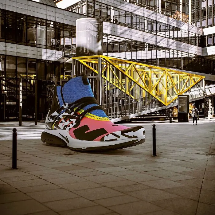 79 Surreal Images Of Sneakers Placed In Some Very Interesting Locations By Carlos Jiménez Varela