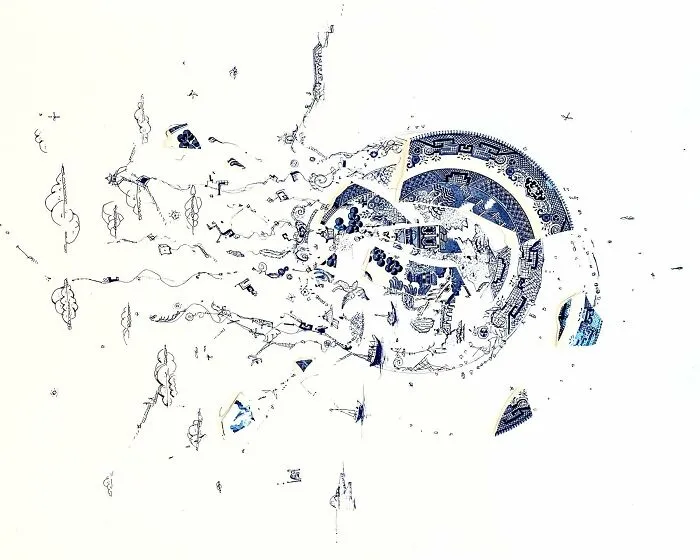 "Fragmented": This Artist Damaged Porcelain Into Beautiful Works Of Art (15 Pics)