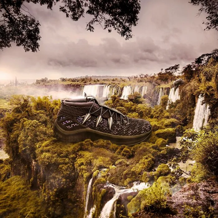 79 Surreal Images Of Sneakers Placed In Some Very Interesting Locations By Carlos Jiménez Varela