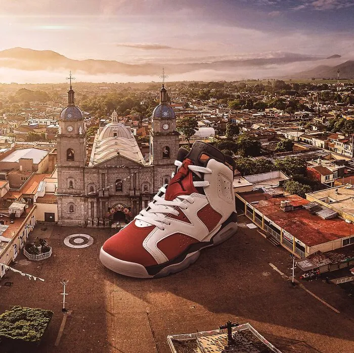 79 Surreal Images Of Sneakers Placed In Some Very Interesting Locations By Carlos Jiménez Varela