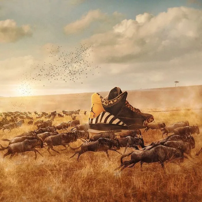 79 Surreal Images Of Sneakers Placed In Some Very Interesting Locations By Carlos Jiménez Varela